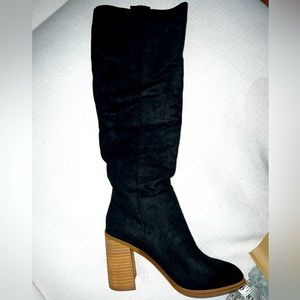 Vici Saint Slouch Boot Black